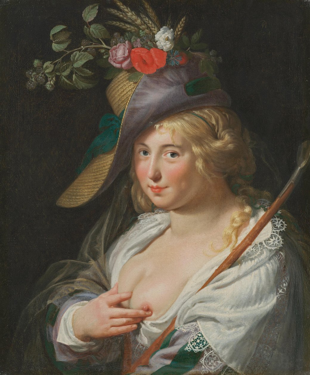 Blond pastýřka od Paulus Moreelse