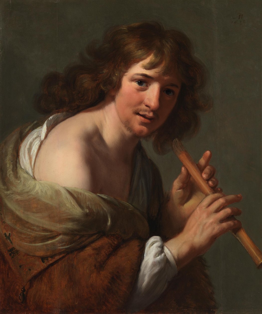 flétnista od Paulus Moreelse