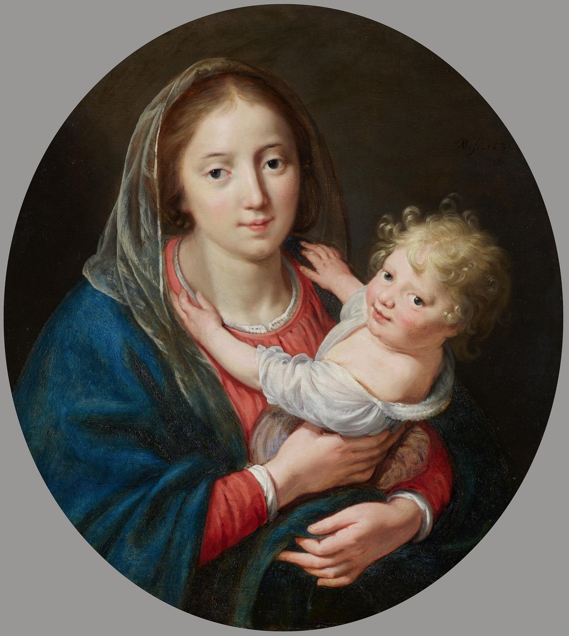 Maria s dítětem od Paulus Moreelse