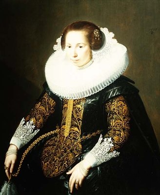 Portrét Cathariny van Voorst (1595-1650) od Paulus Moreelse