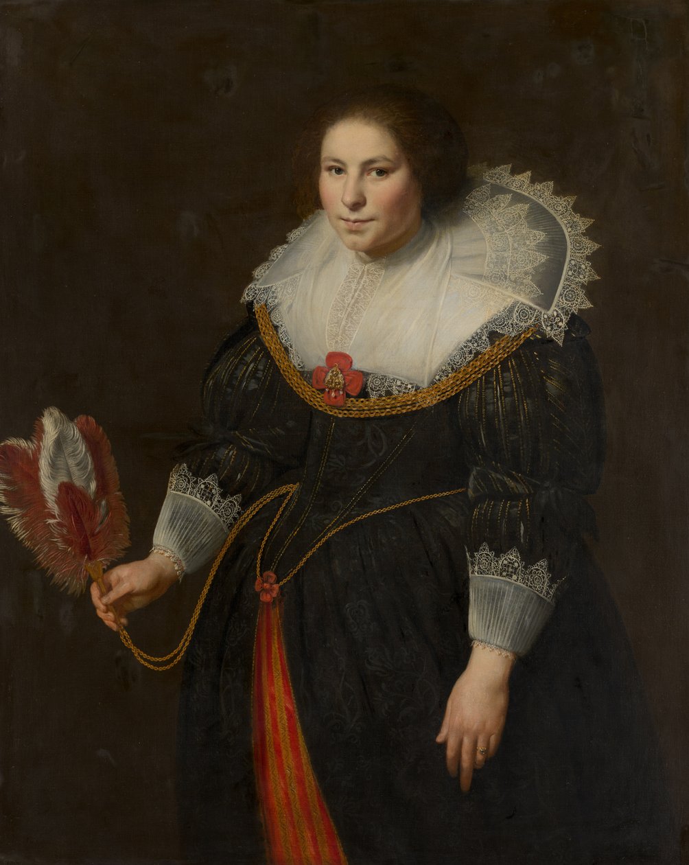 Portrét dámy od Paulus Moreelse