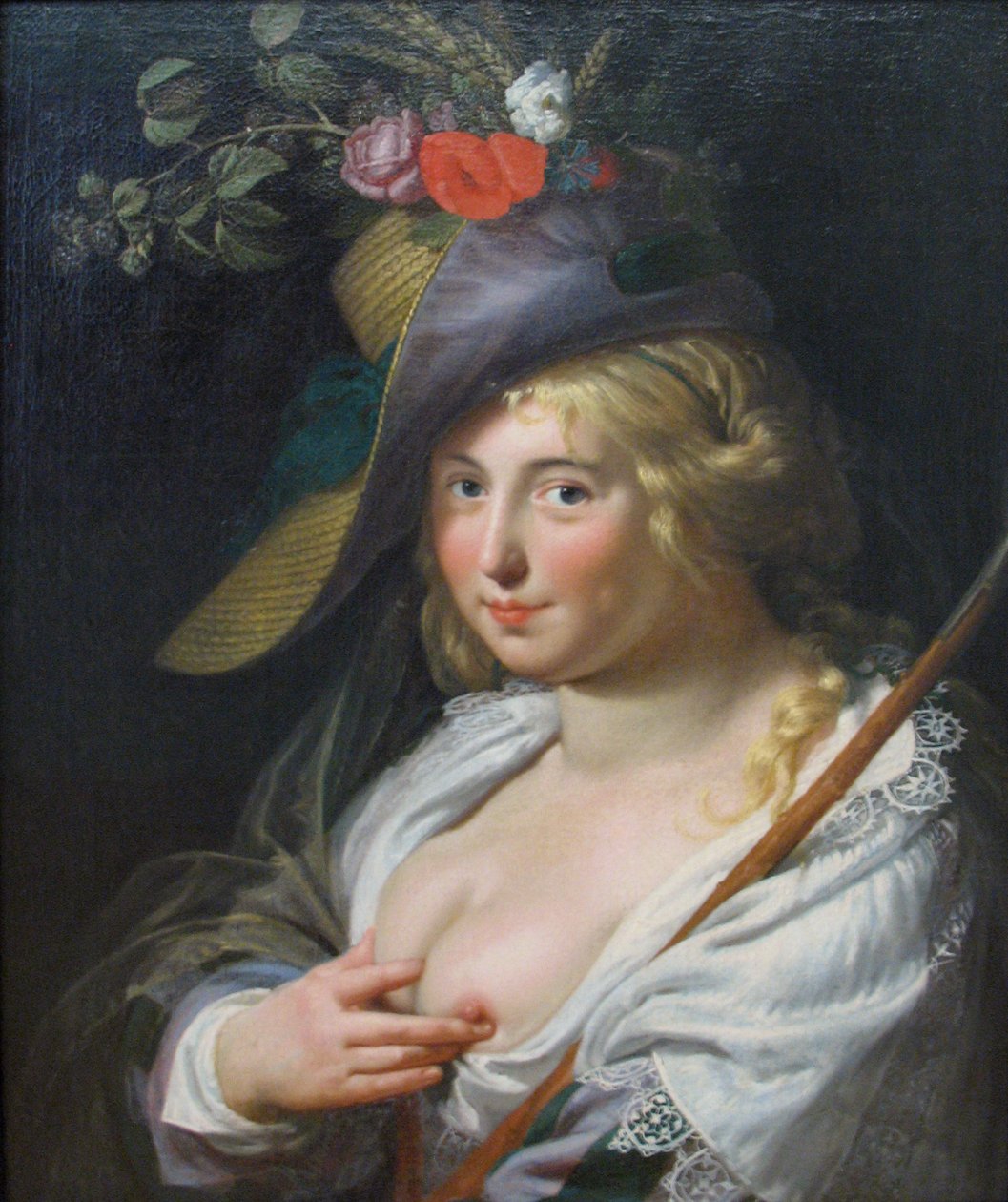 Blond pastýřka od Paulus Moreelse