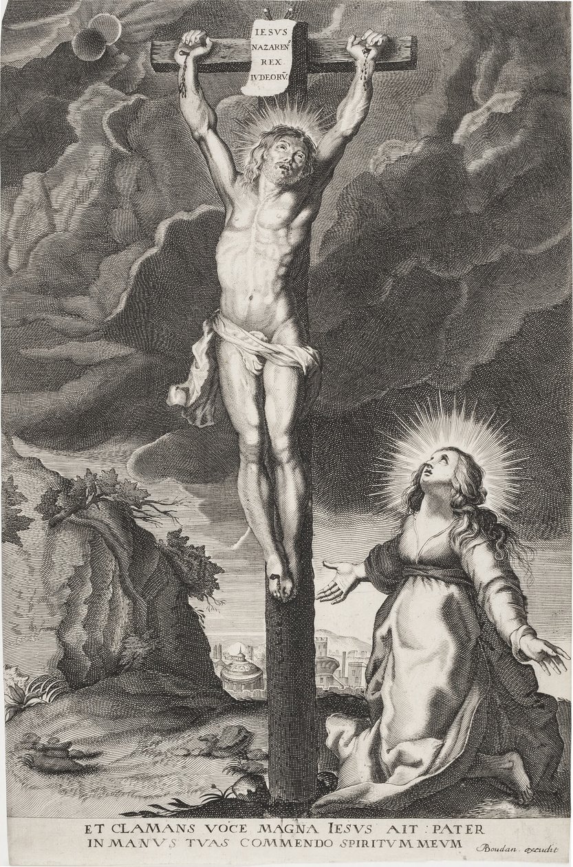 Kristus na kříži od Paulus Pontius