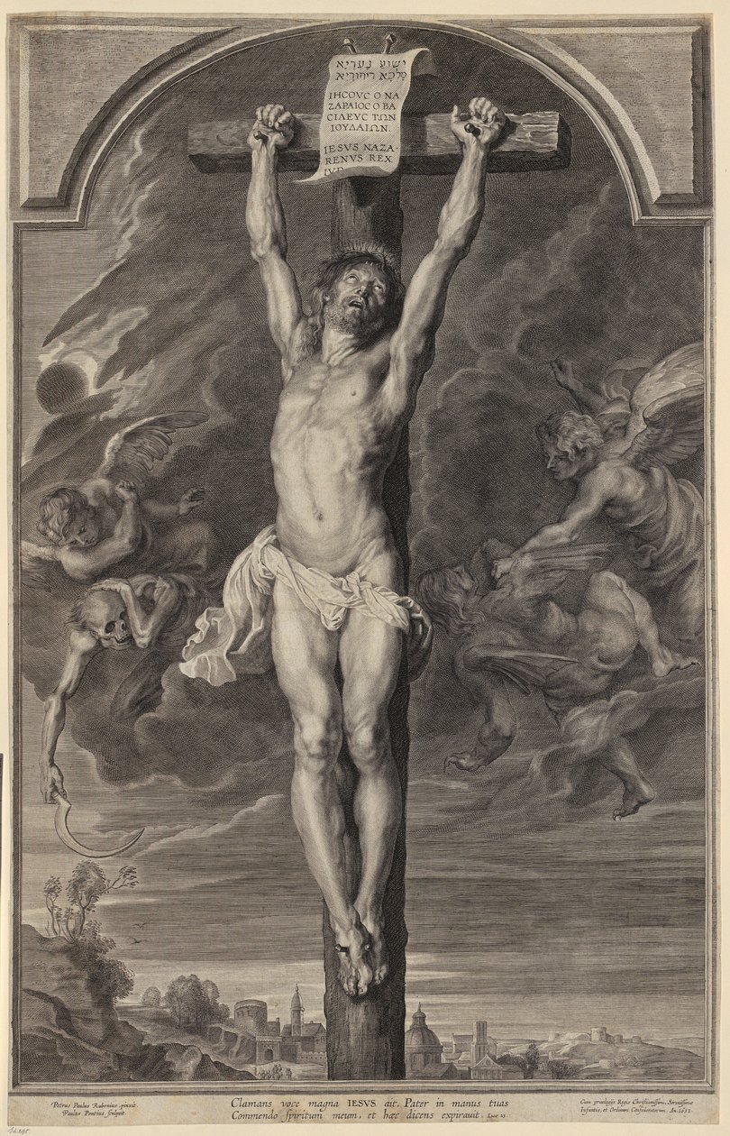 Kristus na kříži od Paulus Pontius