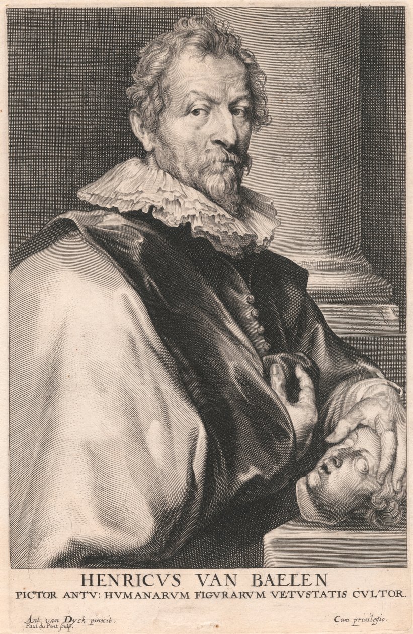 Henry van Baelen, malíř Antu; Kultivátor lidských postav starověku od Paulus Pontius