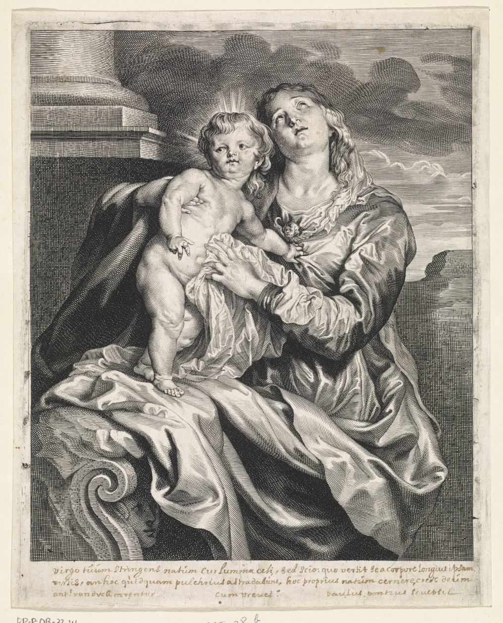 Marie s Ježíškem od Paulus Pontius