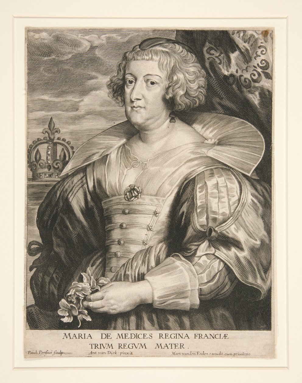 Marie Medicejská od Paulus Pontius