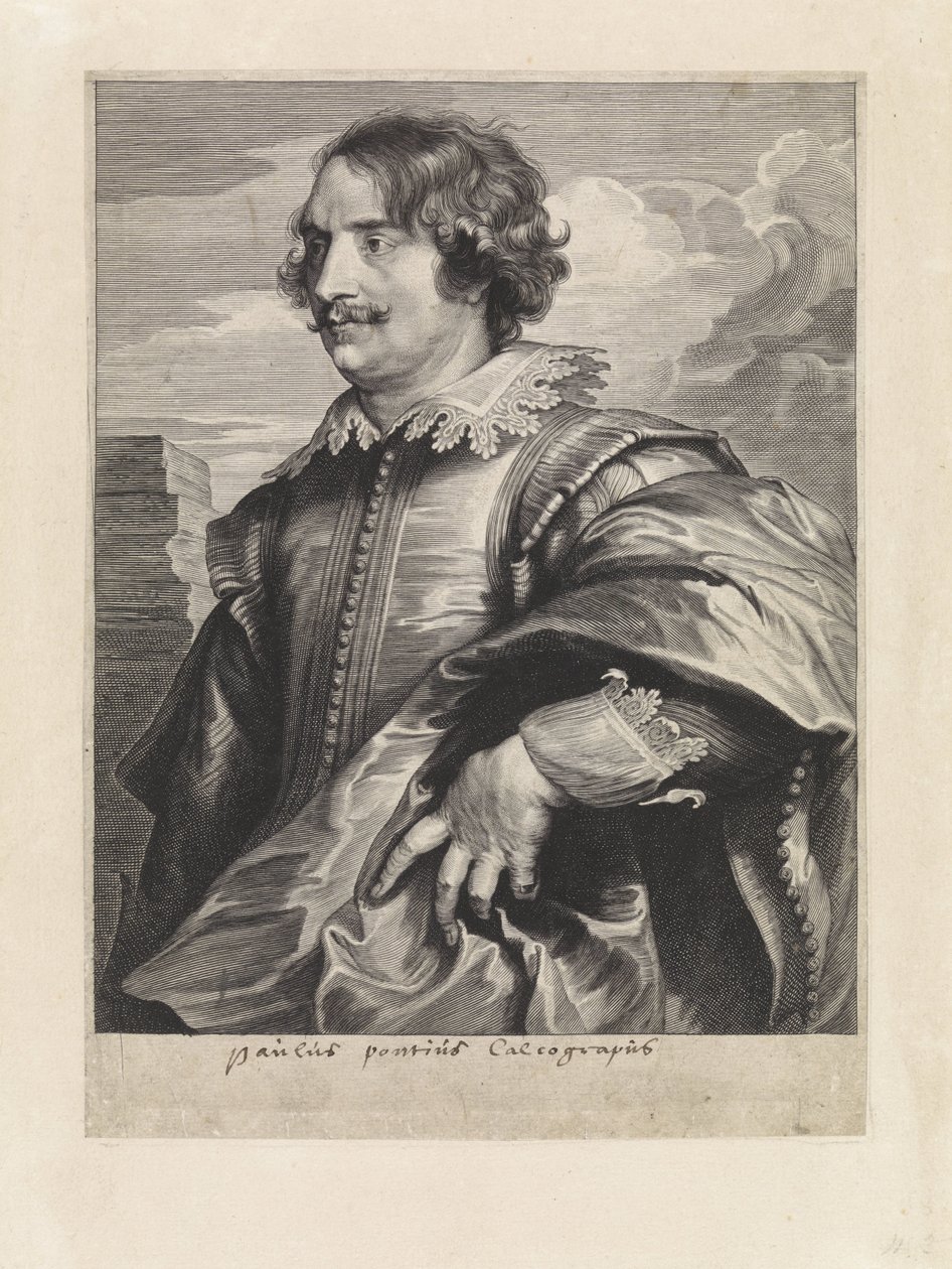 Portrét rytce Pauluse Pontiuse od Paulus Pontius