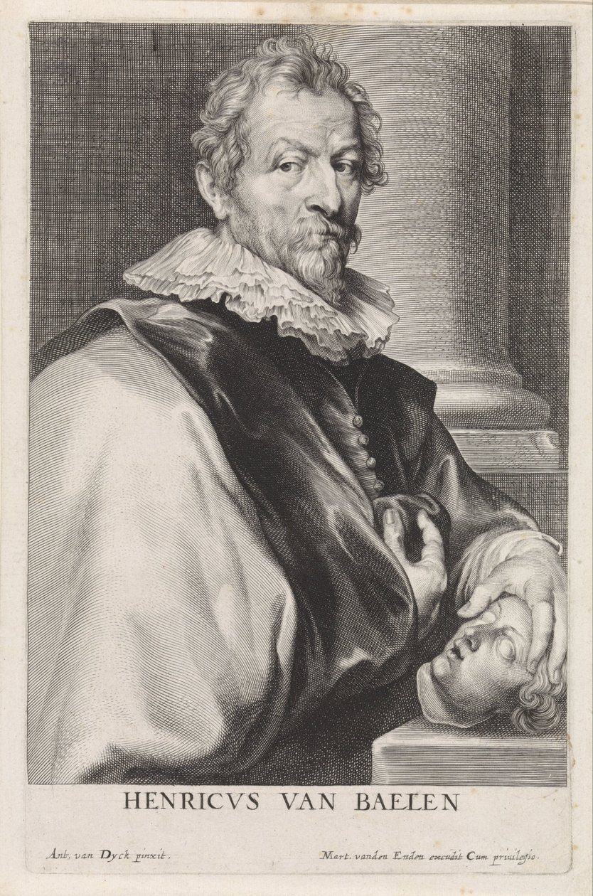 Portrét malíře Hendrika van Balena (I) od Paulus Pontius
