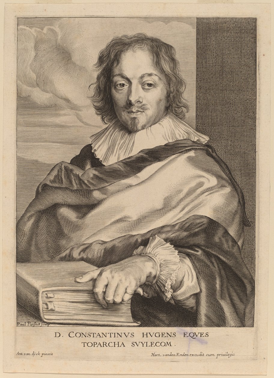 Constantine Huygens od Paulus Pontius after Sir Anthony van Dyck