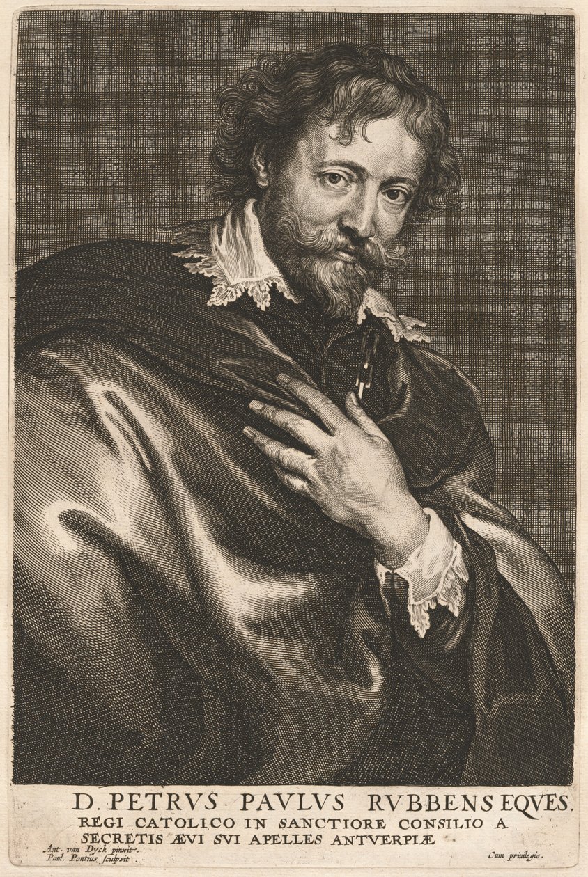 Peter Paul Rubens od Paulus Pontius after Sir Anthony van Dyck