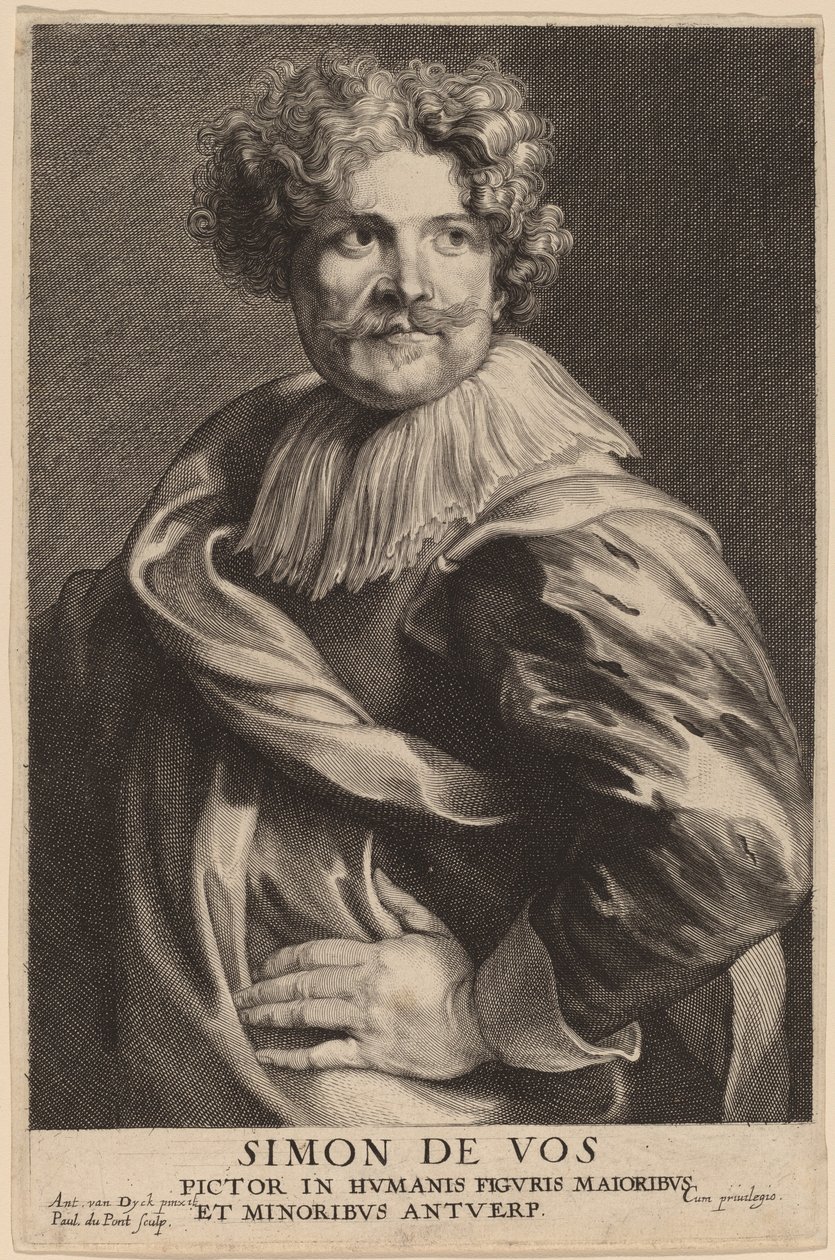 Simon de Vos od Paulus Pontius after Sir Anthony van Dyck