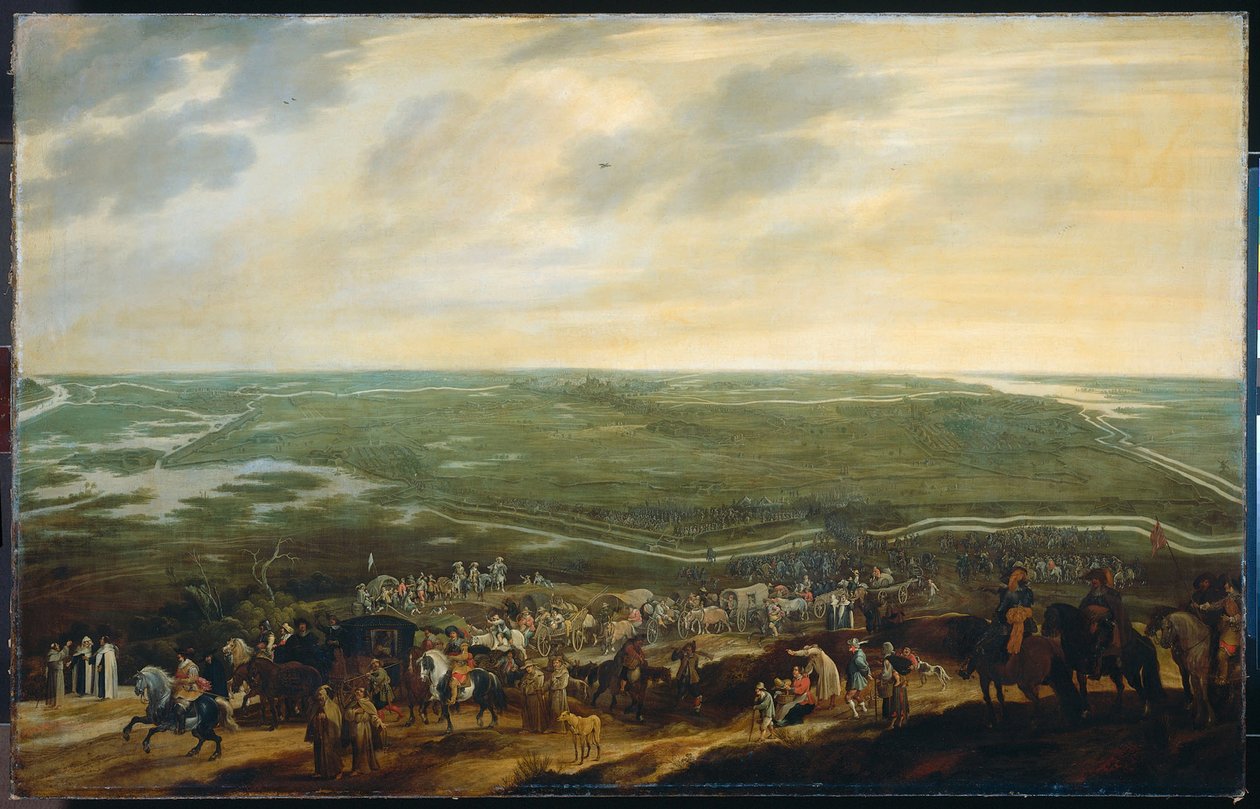 Poražená španělská posádka opouštějící s-Hertogenbosch, 17. září 1629 od Pauwels van Hillegaert