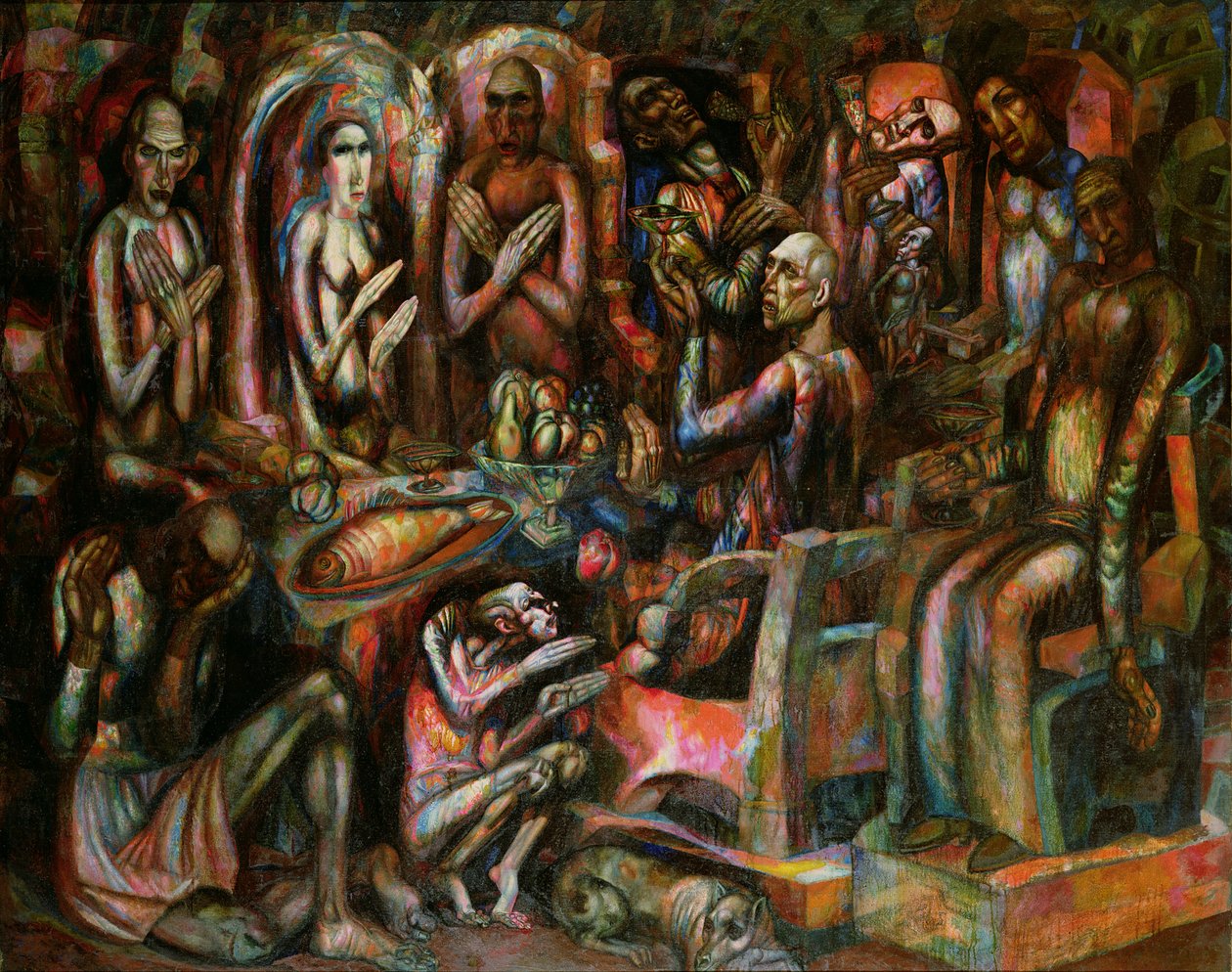 Svátek králů, 1913 od Pawel Nikolajewitsch Filonow