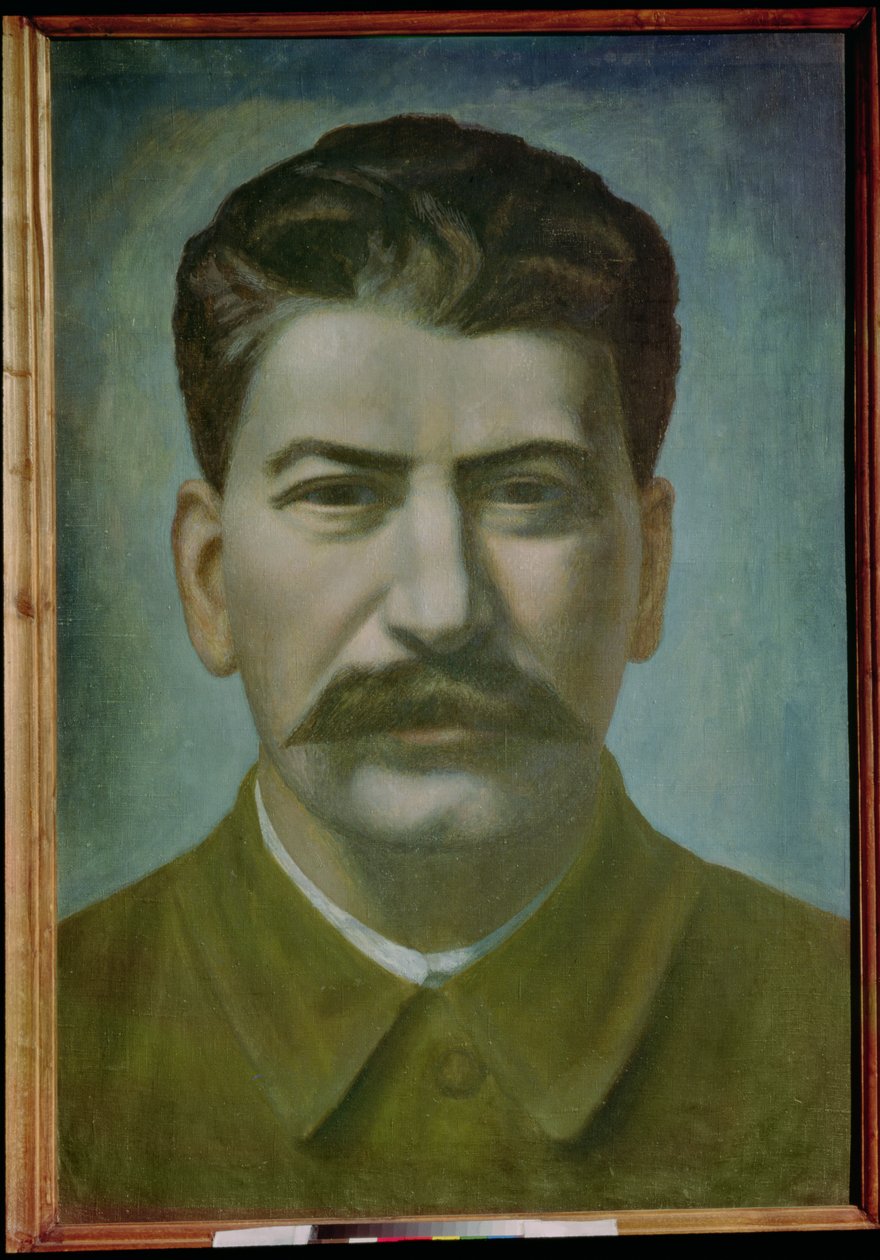 Portrét Josifa Stalina (Iosif Vissarionovič Džugašvili) (1879-1953) 1936 od Pawel Nikolajewitsch Filonow