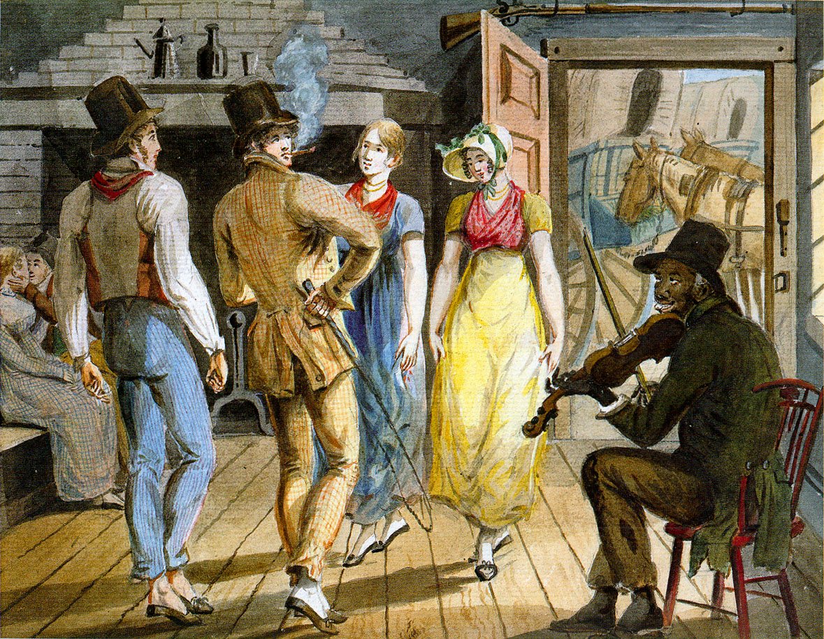 Merrymaking at a Wayside Inn od Pavel Petrovich Svinyin