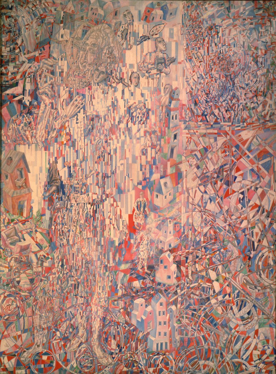 Formule proletariátu Petrohradu, 1920-1921 od Pavel Nikolayevich Filonov