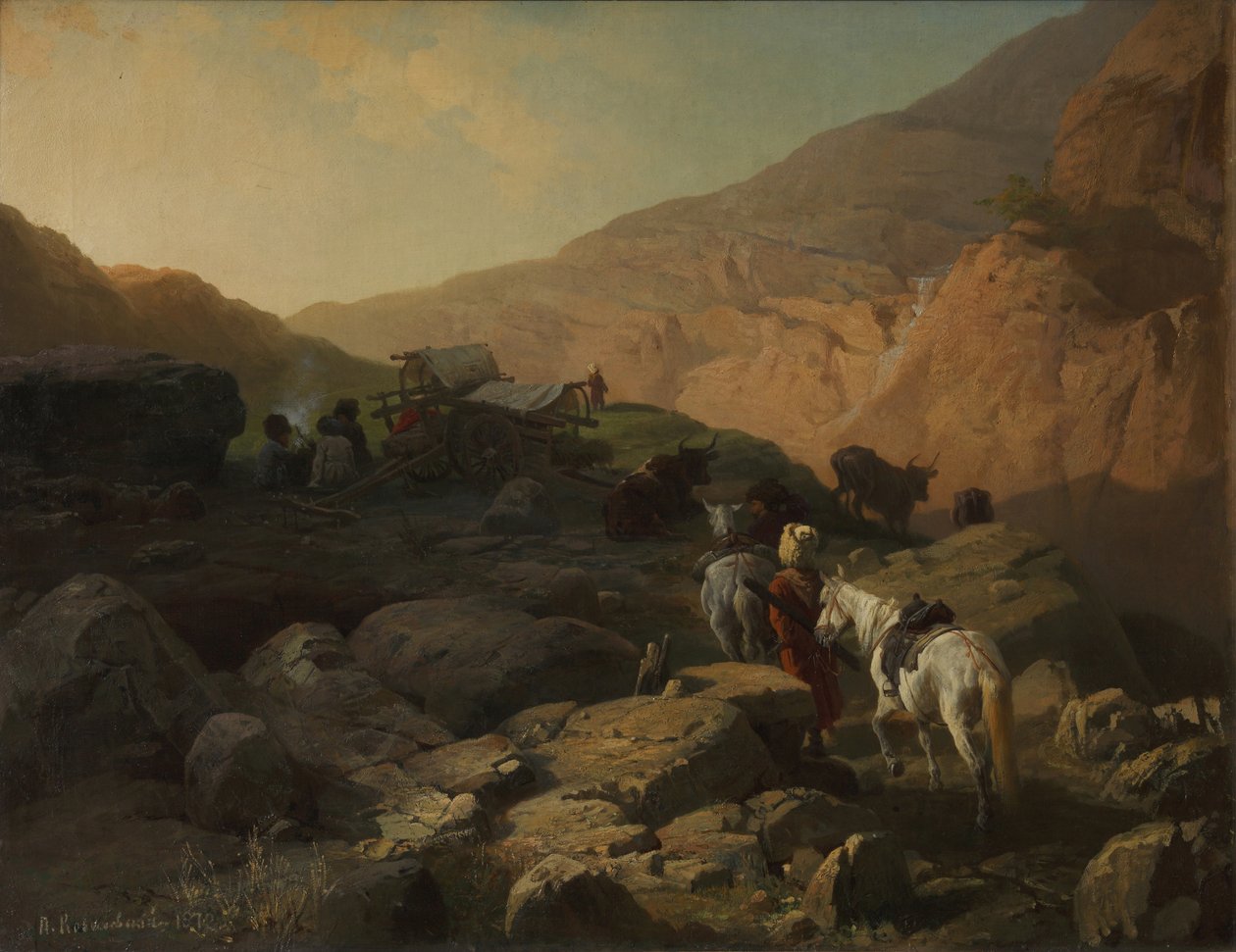 Kavkaz, 1872 od Pavel Osipovich Kovalevsky