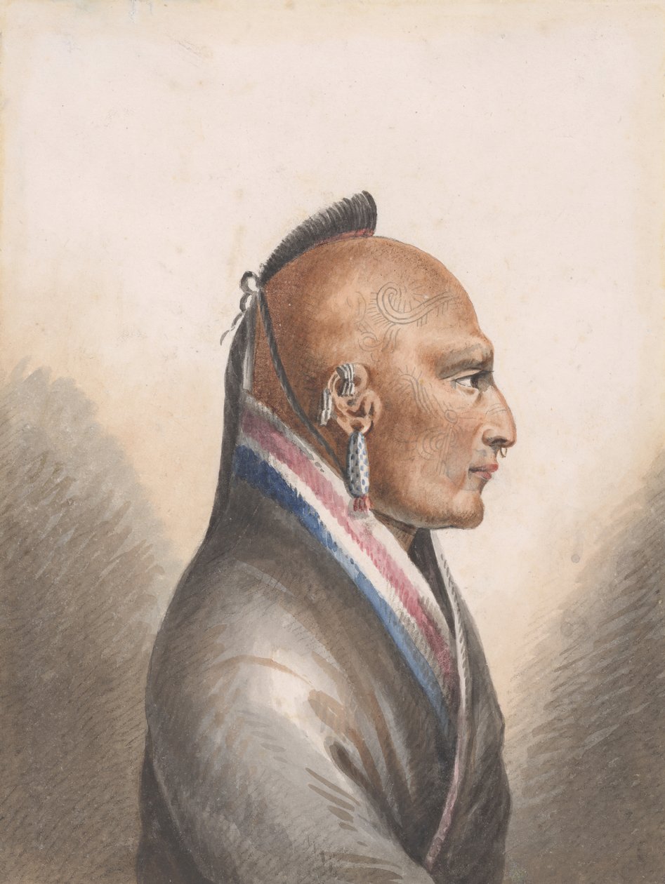 Náčelník malých Osages, 1811-ca. 1813. od Pavel Petrovic Svin