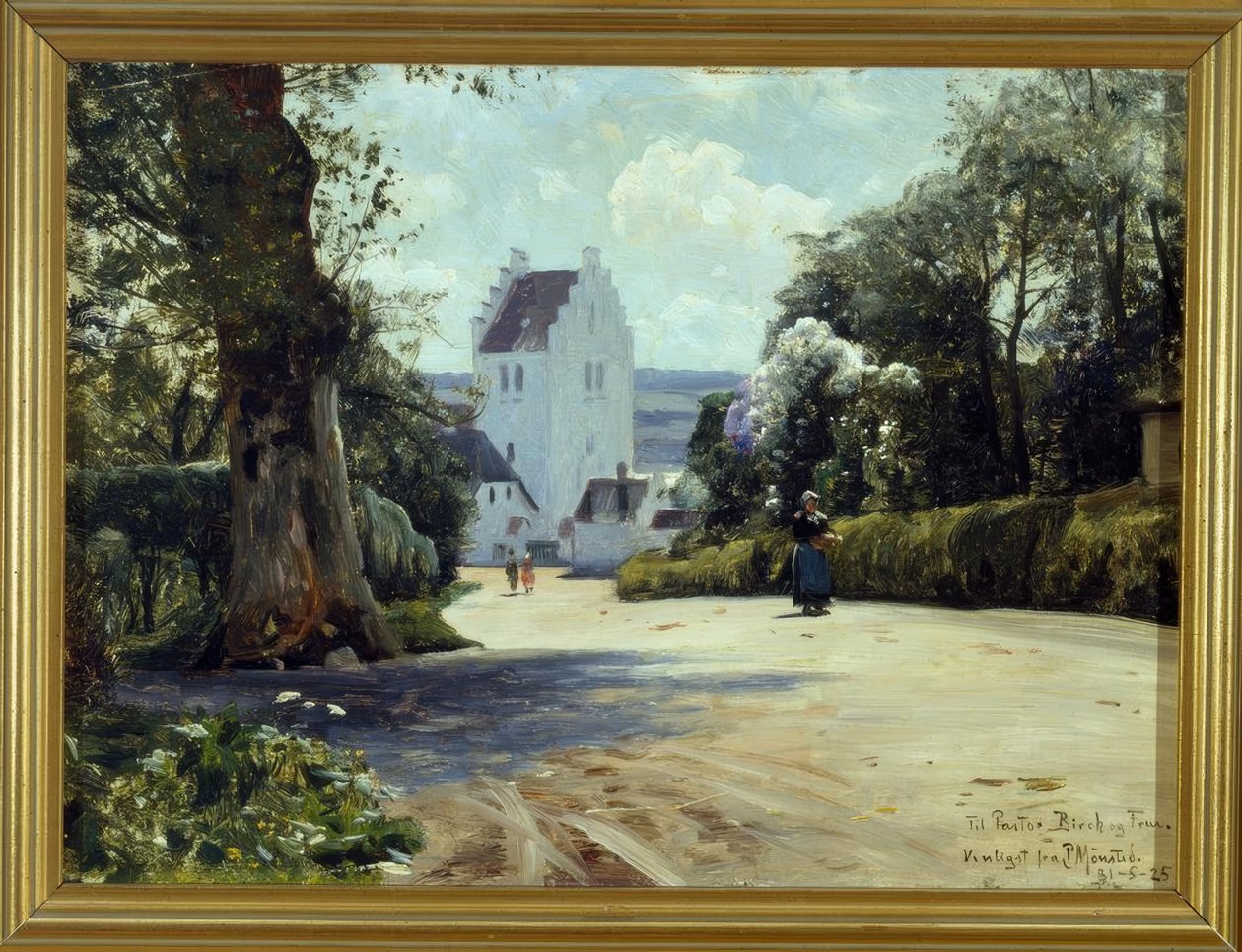 Pohled na kostel St. Jörgens od Peder Monsted