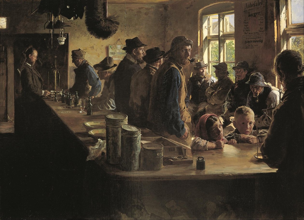 A vinaři, když se neloví od Peder Severin Krøyer