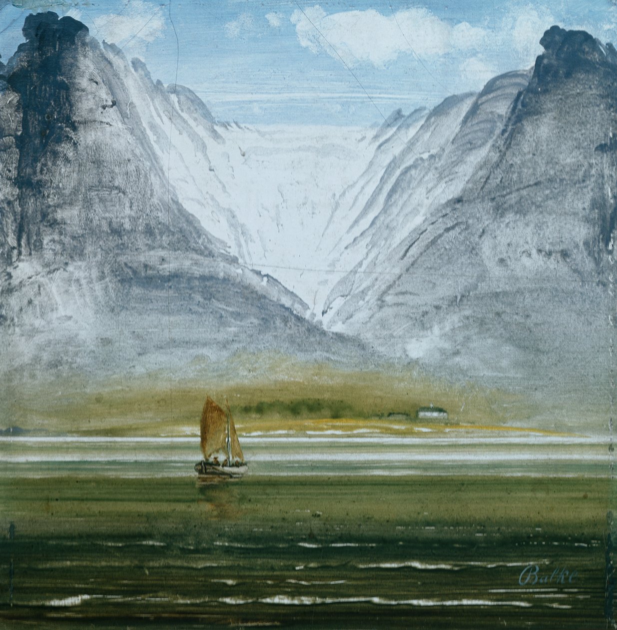 Ledovec od Peder Balke