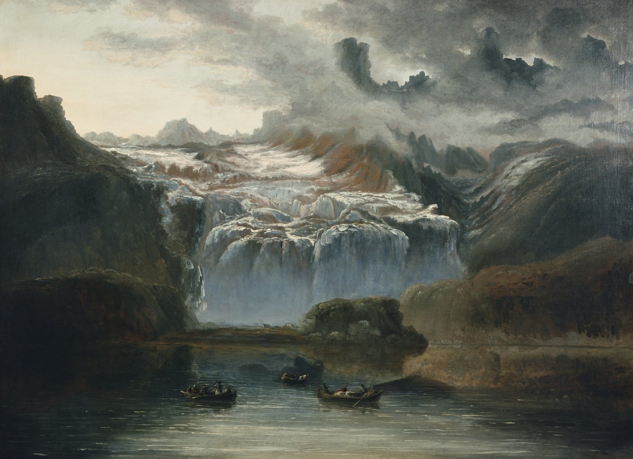 Ledovec Jostedals (olej na plátně) od Peder Balke