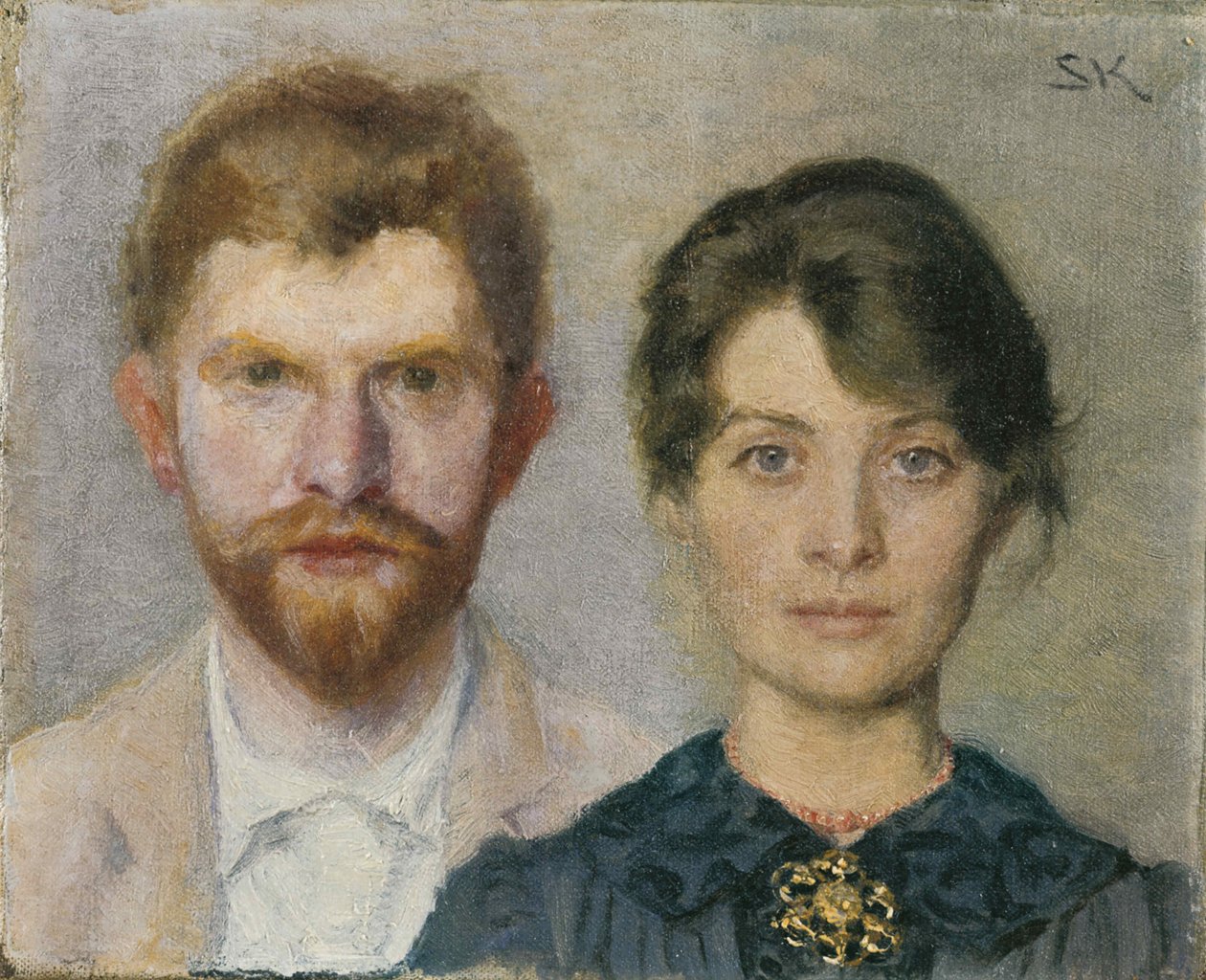 Dvojportrét Marie a Pedera Severina Krøyerových, 1890. od Peder Severin Krøyer