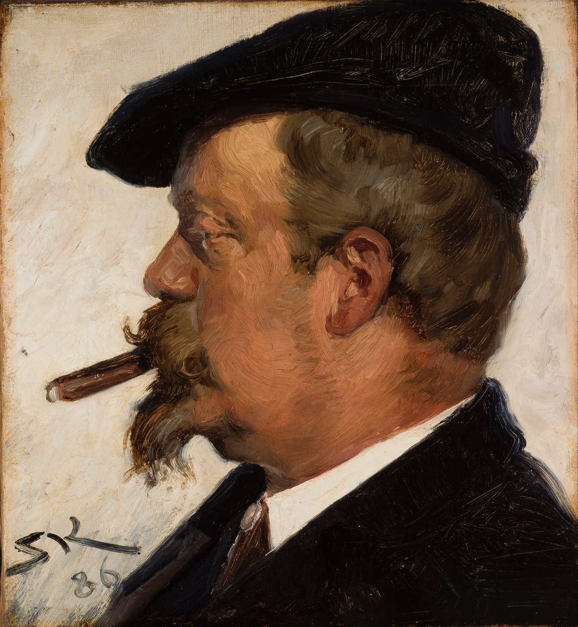Portrét Vilhelma Rosenstanda od Peder Severin Krøyer