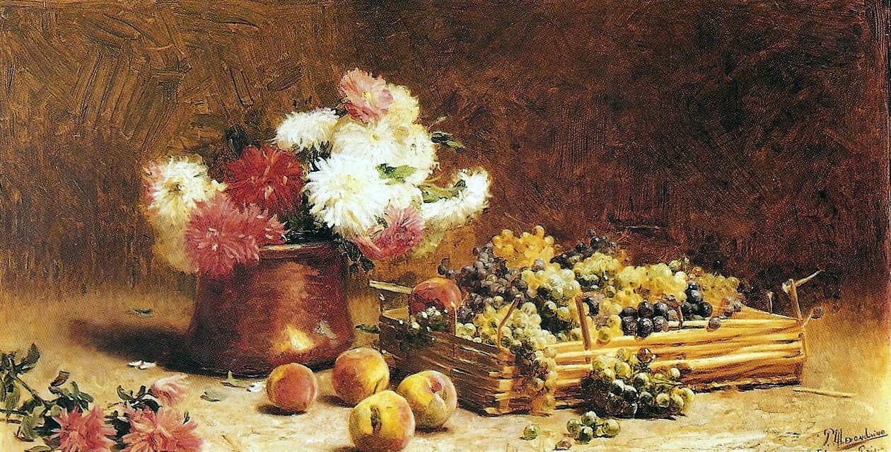 Ovoce a květiny Inglés: Ovoce a květiny od Pedro Alexandrino Borges