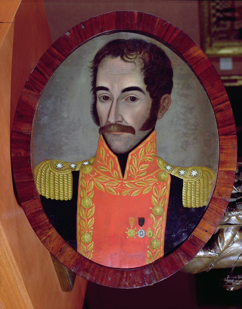 Portrét Simona Bolivara, kolem roku 1820 od Pedro Jose de Figueroa