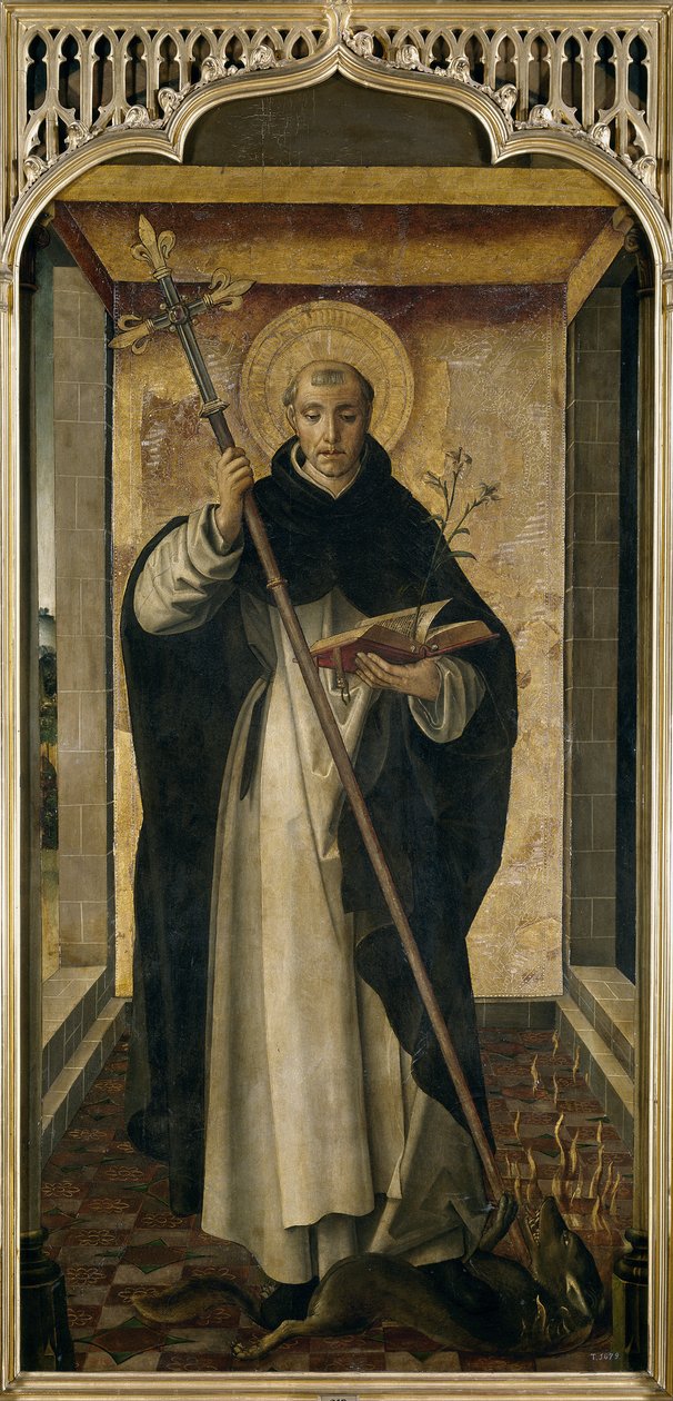 Svatý Dominik, 1493-1499 od Pedro Berruguete