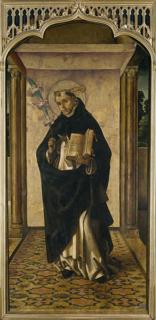 Svatý Petr mučedník, 1493-1499 od Pedro Berruguete