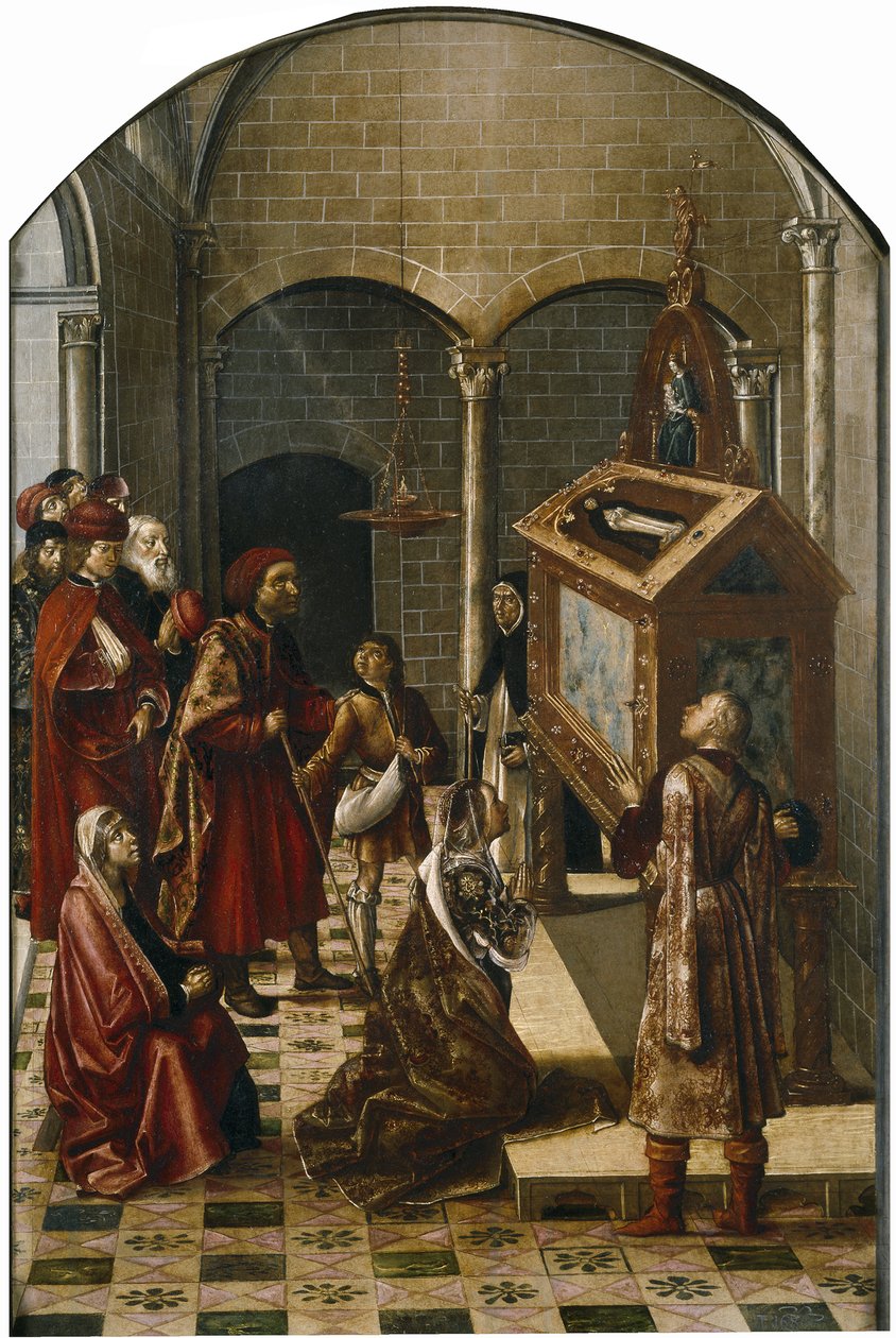 Hrob svatého Petra mučedníka, 1493-1499 od Pedro Berruguete