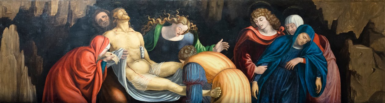 Pohřbení Krista od Pedro Fernández de Murcia
