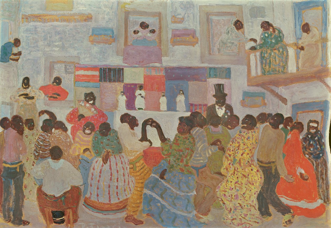 Tanečníci na Haiti od Pedro Figari