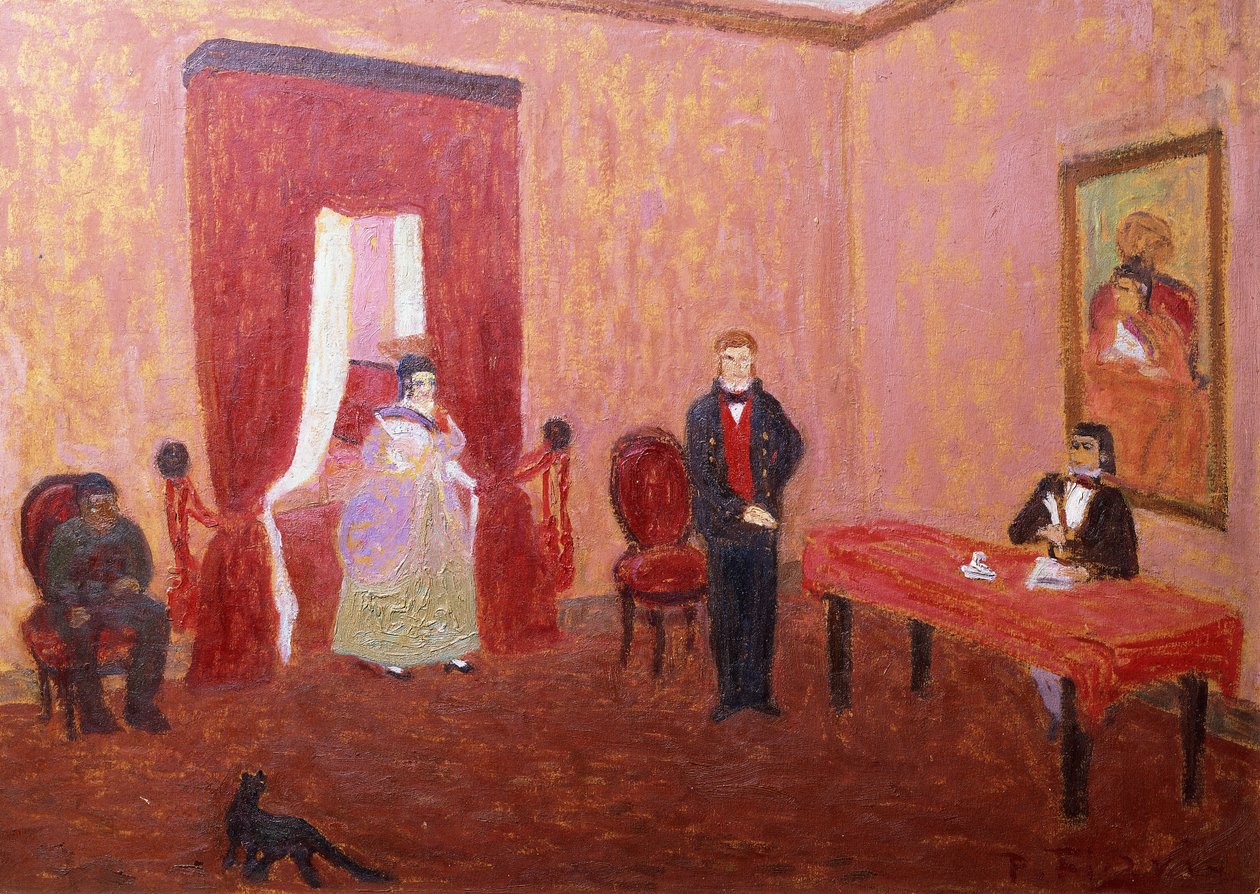 Manuelita Rosas (Rosa Dicta) od Pedro Figari