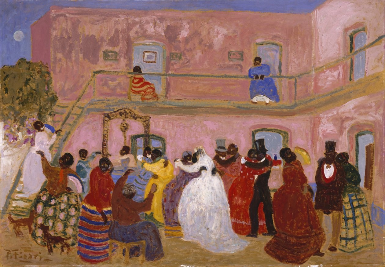 Vyrazit na líbánky, 1918-25 (olej na dřevotřískové desce) od Pedro Figari