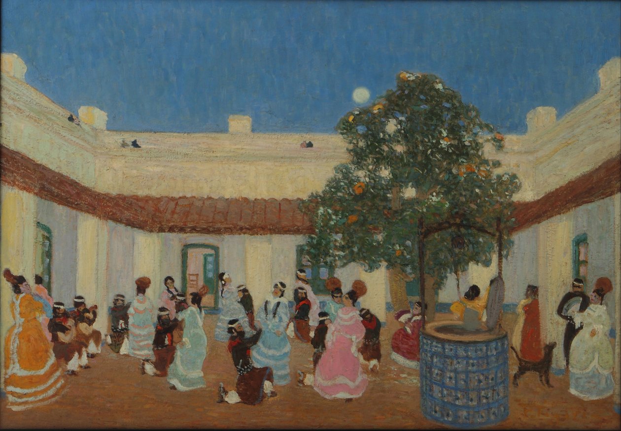 Dvůr od Pedro Figari