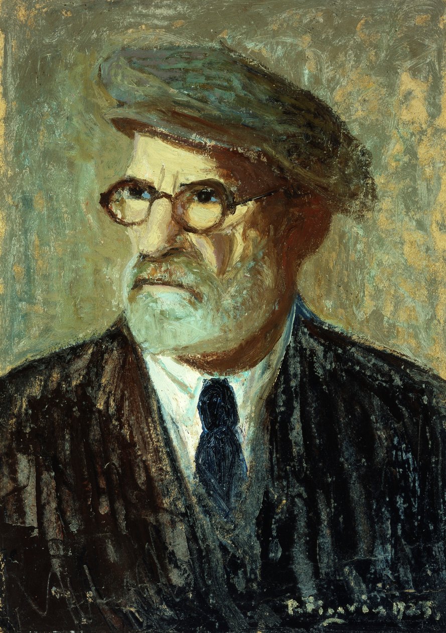 Autoportrét; autoportrét od Pedro Figari