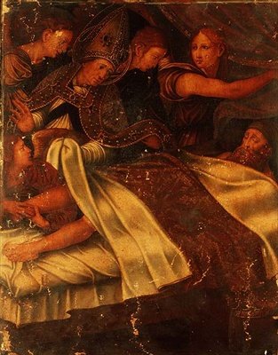 Zázračné uzdravení krále Katalánska a Aragona Martina 