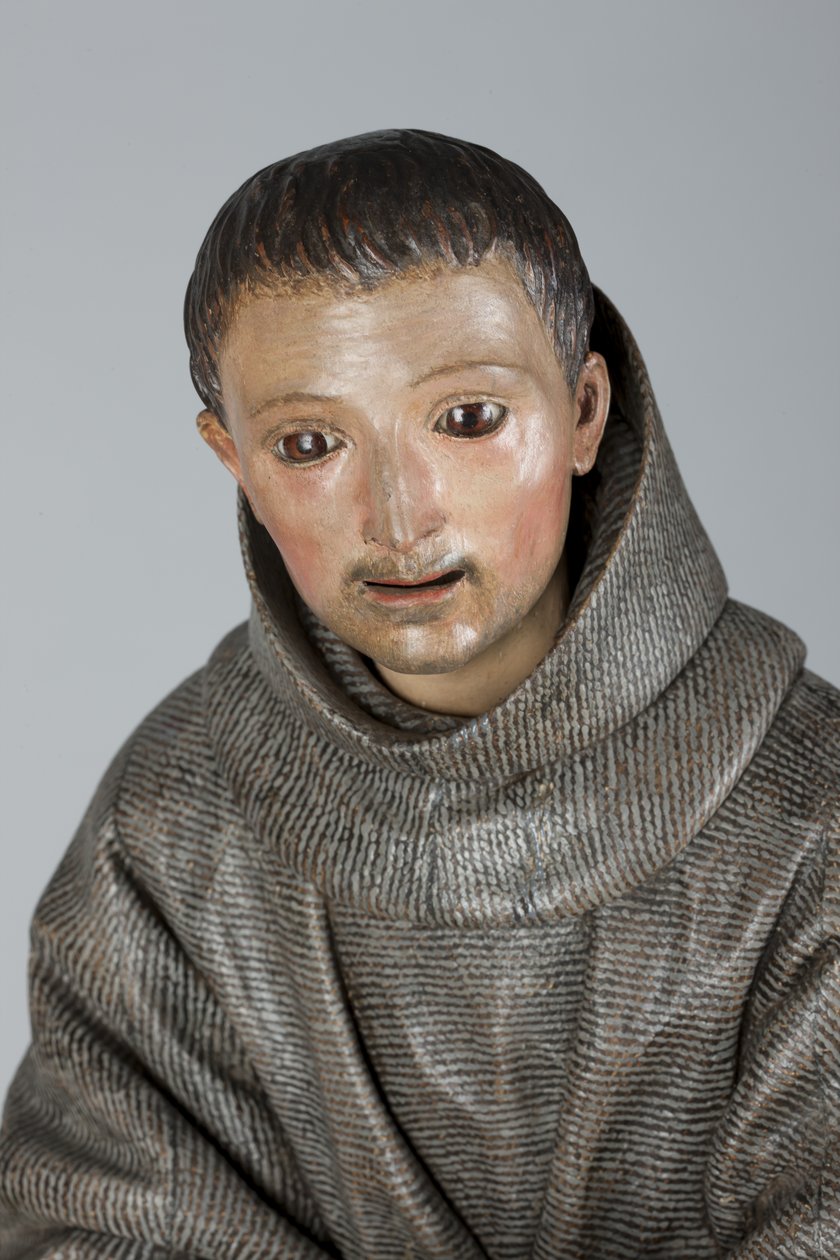 San Diego z Alcaly, kolem 1665-70 (polychromované dřevo) od Pedro de Mena