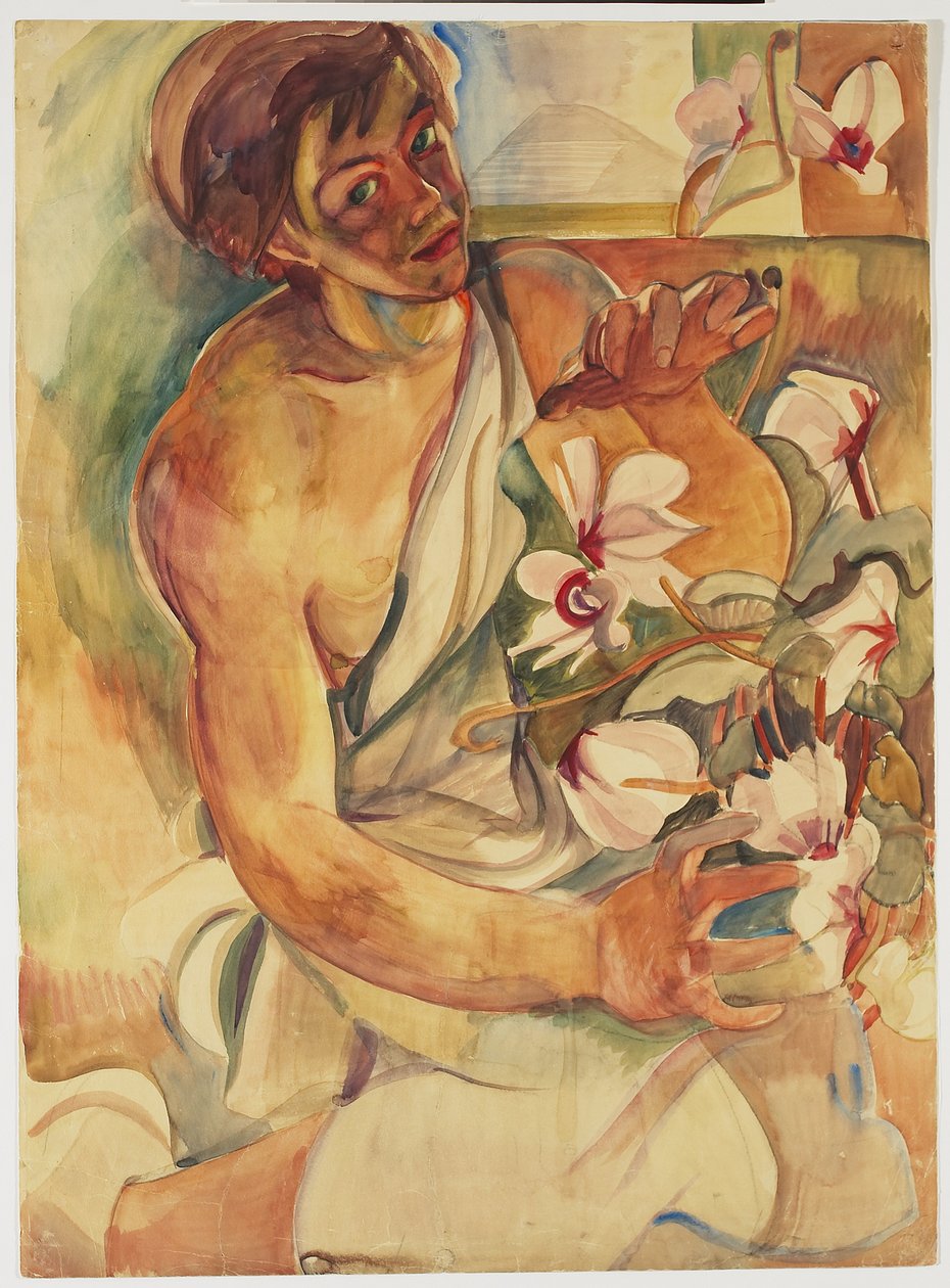 Pegi s Cyclamens od Pegi Nicol Macleod