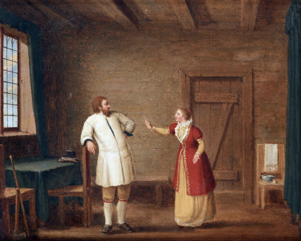 Le roi Gustav I Vasa (1496-1560) a Ornas - král Gustav Vasa v Ornaes par Hillestroem, Pehr (1732-1816). Olej na plátně, rozměr : 42x52, , Soukromá sbírka od Pehr Hilleström