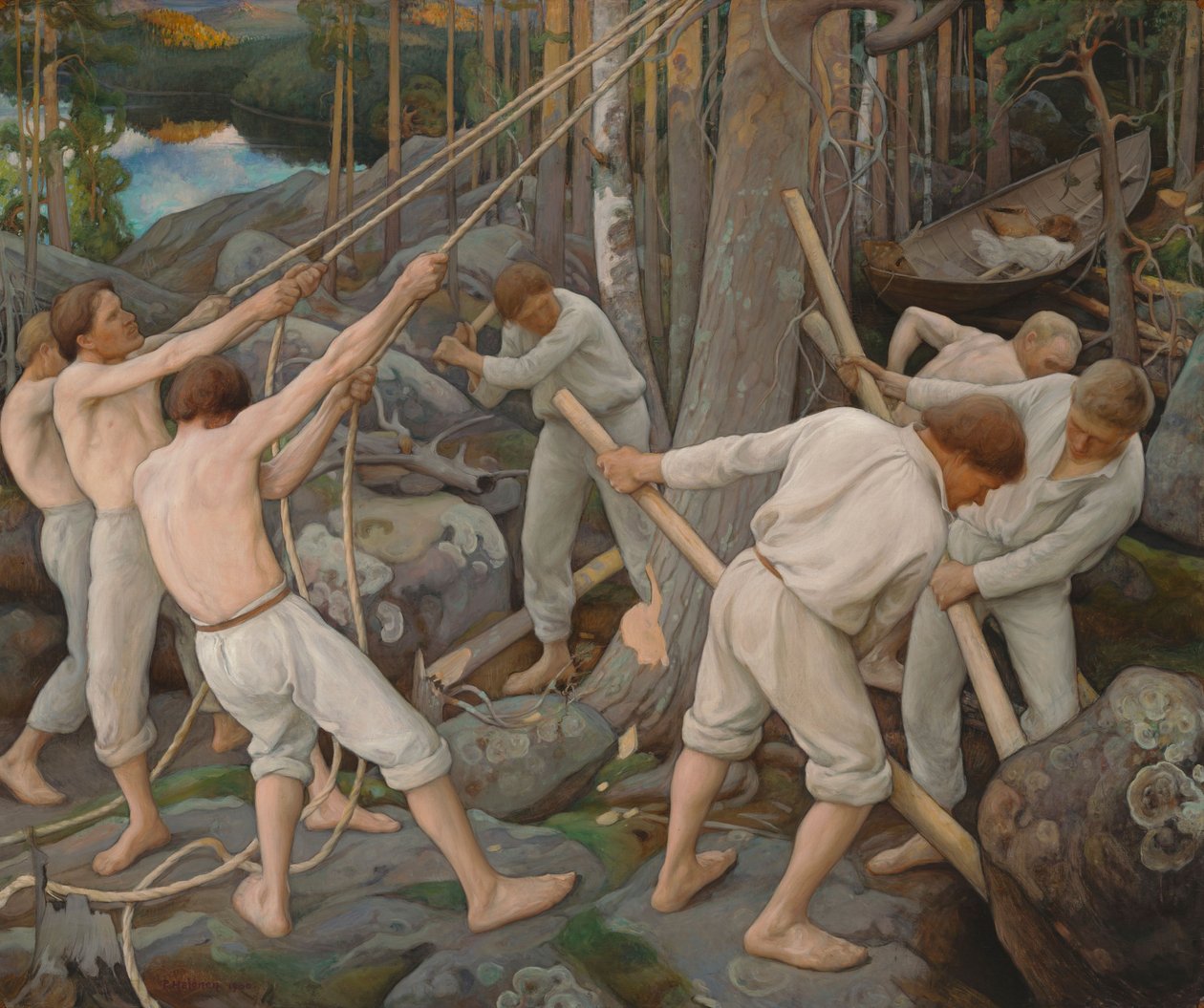 Průkopníci v Karélii od Pekka Halonen