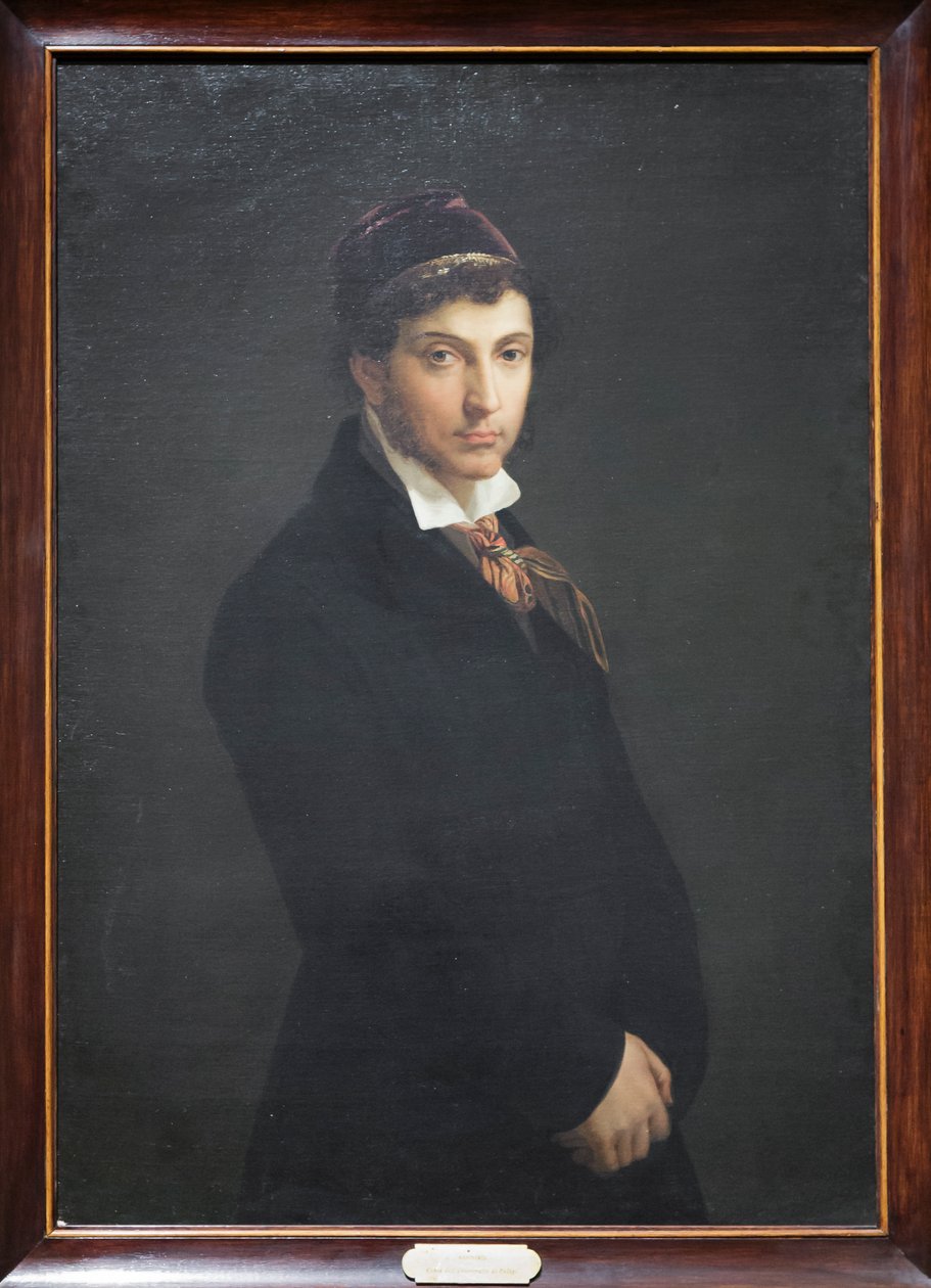 Autoportrét, podle Pelagia Pelagiho (olej na plátně) od Pelagio (after) Palagi