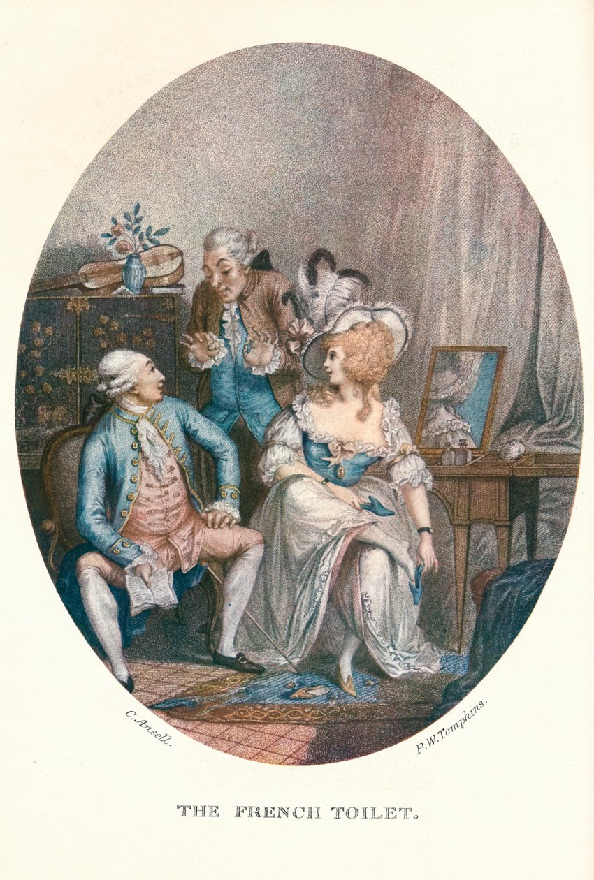Francouzský záchod, 1906 od Peltro William Tomkins