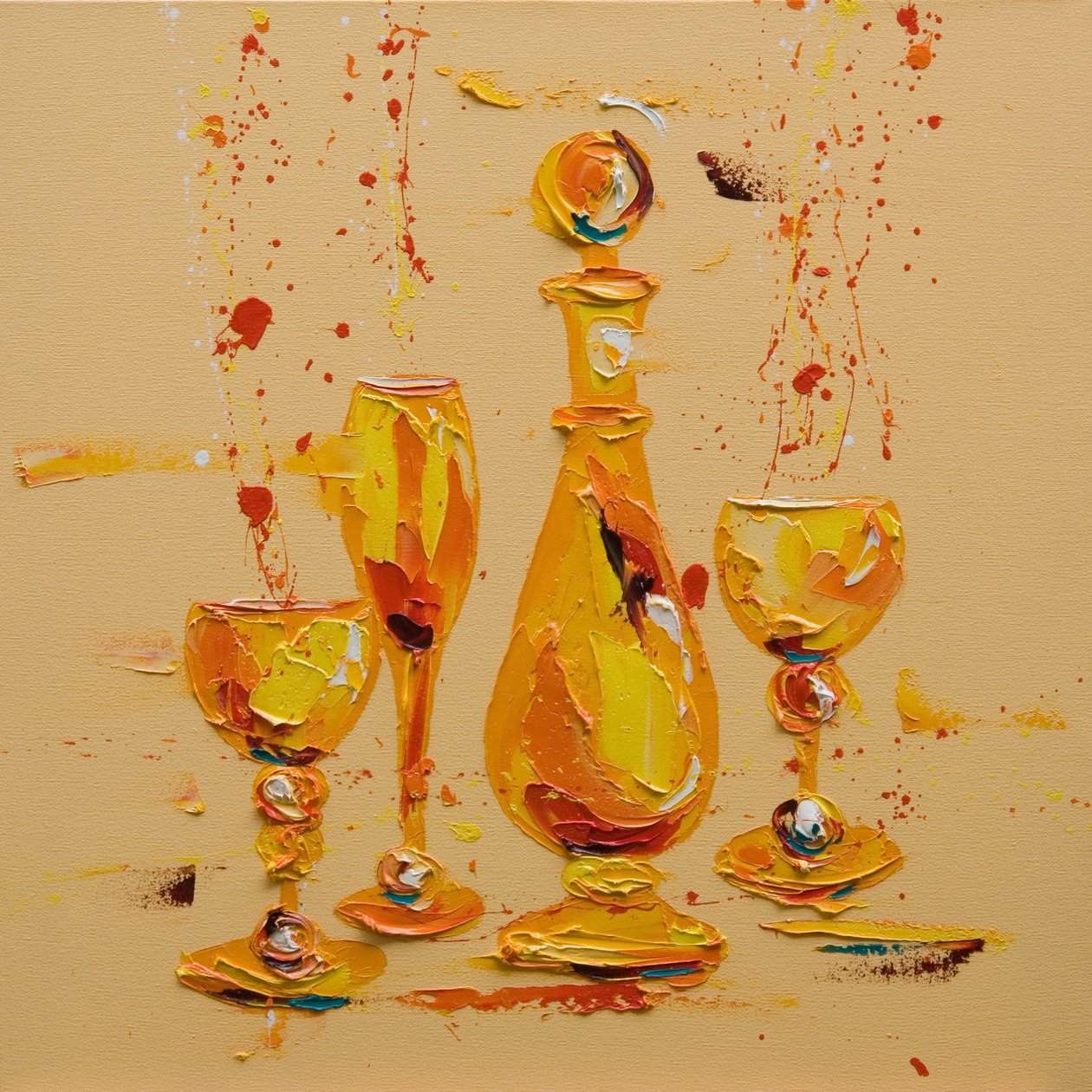 Still Life in Yellow, 2005 (olej na plátně) od Penny Warden