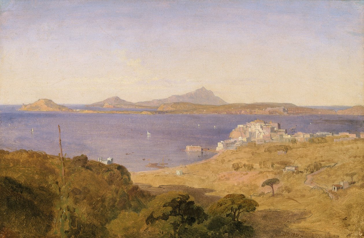 Pozzuoli, 1831. od Penry Williams
