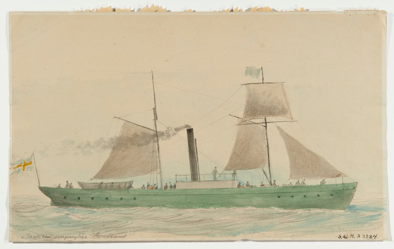 Parník HERNOSAND od Per Wilhelm Cedergren